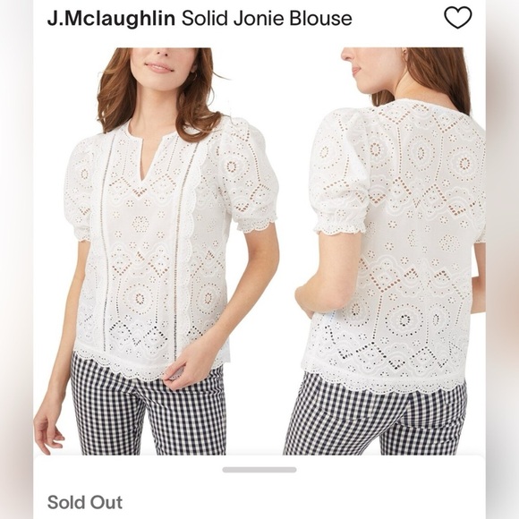 J. Mclaughlin Solid Jonie Blouse $218 Size M - Picture 1 of 5